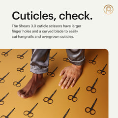 MANSCAPED Shears 3.0 toenail clipper built for durable nail care.