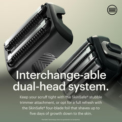 MANSCAPED The Chairman Pro SkinSafe blades minimize irritation during daily grooming
