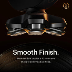 MANSCAPED The Dome Shaver Pro curved blade pad for comfortable navigation
