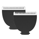 MANSPOT Black replaceable blade set package showing quick swap capability for MANSPOT trimmers