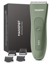 MANSPOT Manscape Hair Finishing Trimmer overview showing a smooth, comfortable grooming experience.
