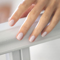 Manucurist Green Milky White swatches display milky coverage.