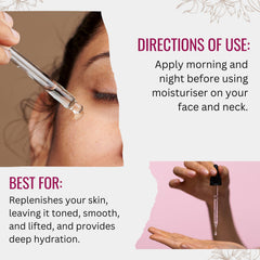 Manuka Lane application ritual shows a smooth, even layer on skin.