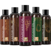 Maple Holistics almond oil bottle pour for skin and hair nourishment