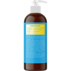 Maple Holistics bubble bath bottle closeup highlights sulfate-free, nourishing formula