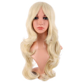 MapofBeauty 24inch wig with heat-stable fiber for versatile styling