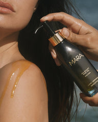 MARA Sea Sculpt algae-moringa blend visual emphasizing nourishing formula