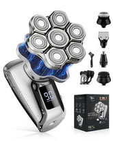 Maraiss Head Shaver magnetic attachment shows easy tool-free head swaps for quick maintenance.