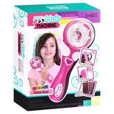 Marbe electric ceramic hair braider pink-handle enables quick DIY twists.