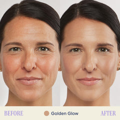 Marcelle BB Cream Golden Glow being applied with fingertips for seamless blend