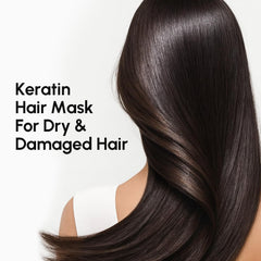 MAREE coconut oil drop splash showcasing nourishing ingredients for shine