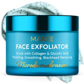 MAREE Face Exfoliator bottle-pour for controlled, gentle exfoliation and hydration.