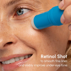 MAREE Under Eye Balm Stick shows caffeine microcirculation benefits for puffy eyes
