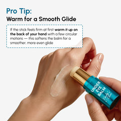 MAREE Under Eye Balm Stick packaging showcases travel-ready two-pack for on-the-go skincare.