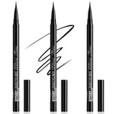 MARIA AYORA stylish ultra-precise eyeliner tip closeup showing sharp lines