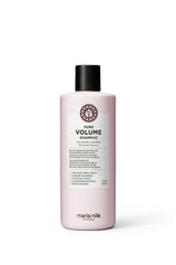 Maria Nila Pure Volume Shampoo bottle showing volumizing formula for fine hair