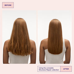 Algae extract in Structure Repair supports moisture and hair resilience