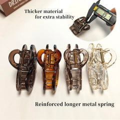 Markuii hair clip with strong grip demonstrated during active wear
