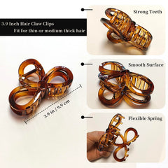 Markuii large no-slip clip gripping hair for lasting hold