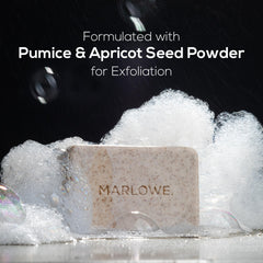 MARLOWE No. 102 willow bark ingredients detail suggests antioxidant-rich exfoliation.