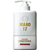 MARO17 collagen conditioner bottle highlights scalp health and hydration.