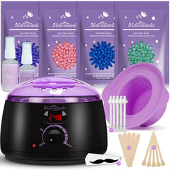 Maromamix digital wax warmer powering precise at-home waxing sessions