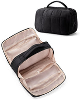 Marscamd travel makeup bag with wide-open design for quick access