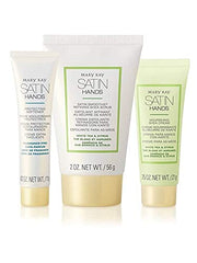 Mary Kay Satin Hands texture swatch shows creamy, rich formula.