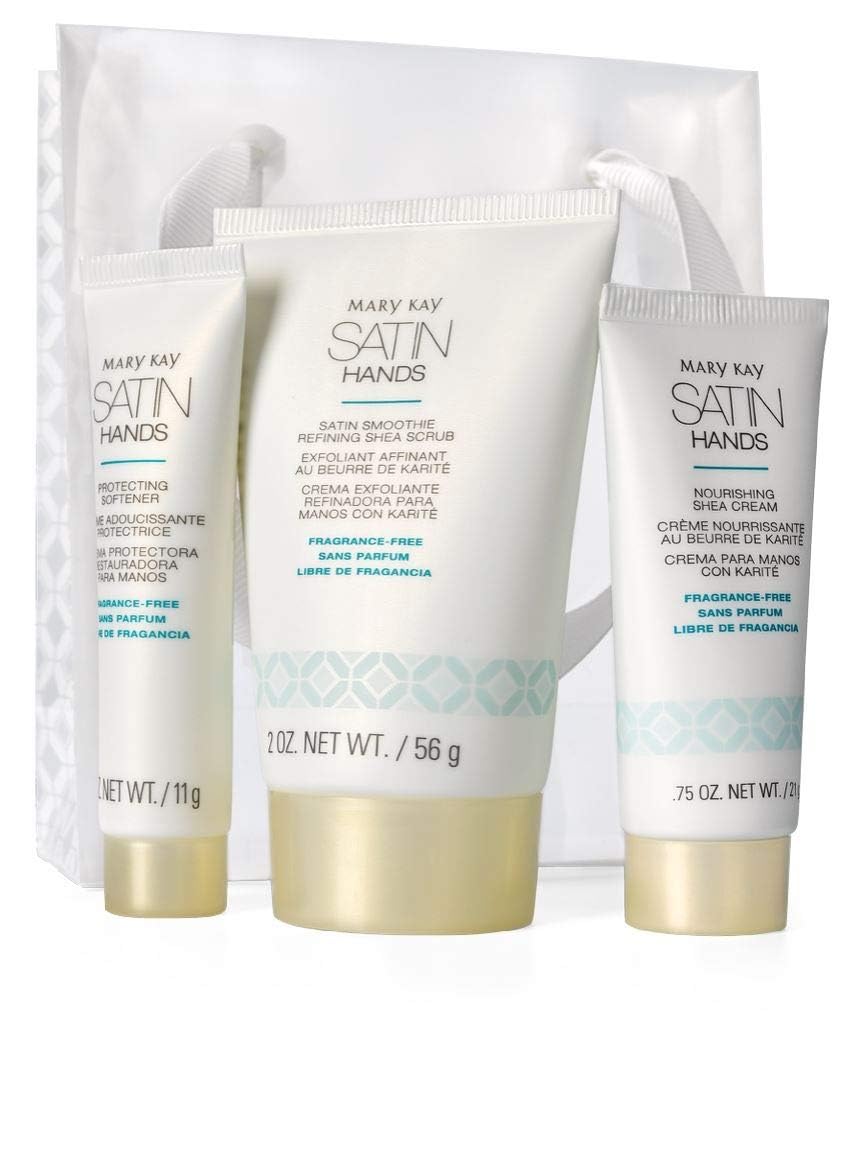 Mary Kay Satin Hands travel case, ideal for gifting and on-the-go pampering