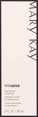 Mary Kay TimeWise Age-Fighting Moisturizer jar shows oil-free hydration for daily use