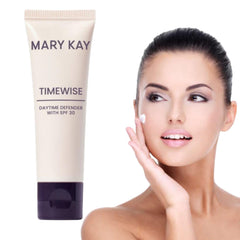 Mary Kay Timewise Daytime lotion SPF 30 bottle provides sun protection and daytime hydration.