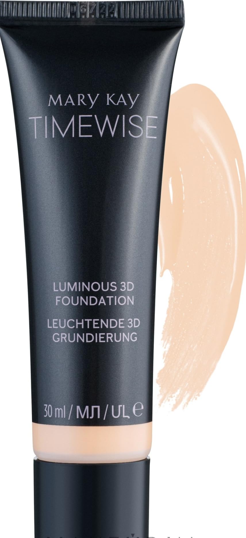 Mary Kay TimeWise Luminous 3D foundation bottle with packaging for premium everyday glow