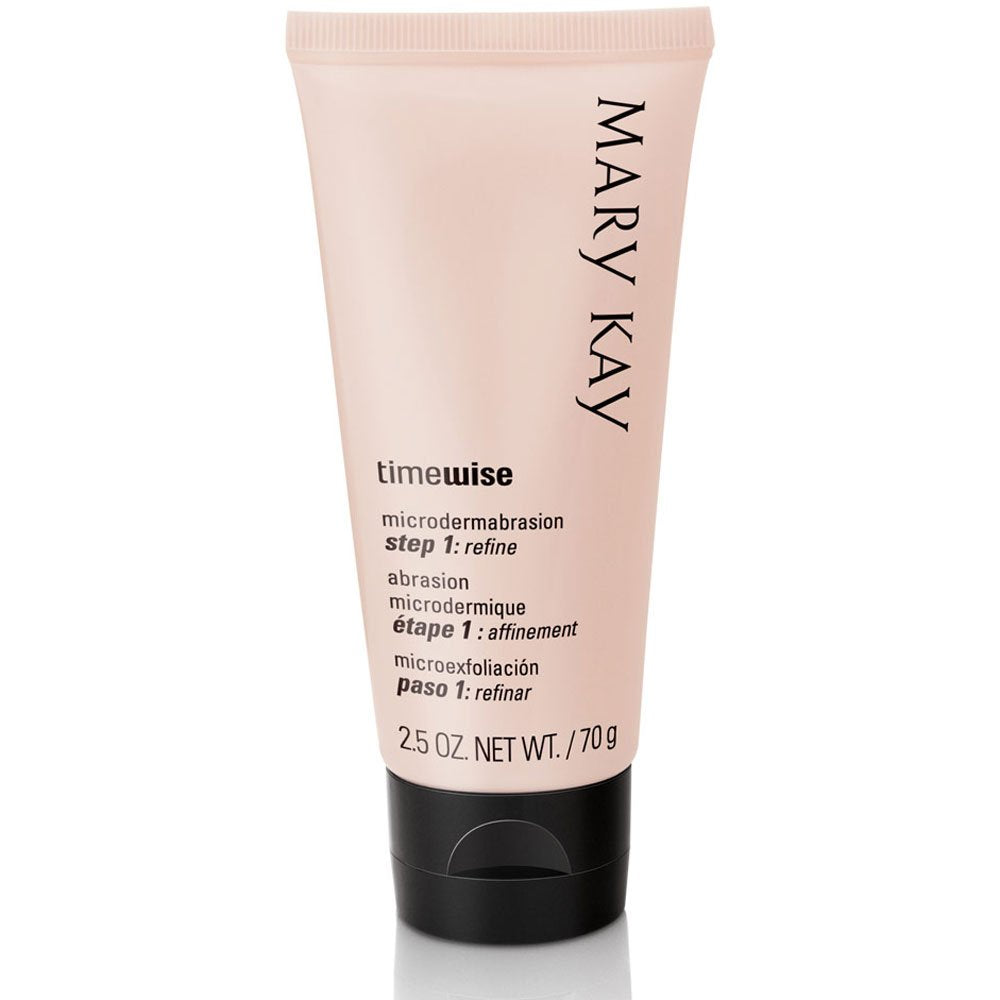 Mary Kay TimeWise microdermabrasion refine jar close-up for smoother skin texture