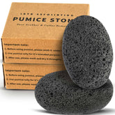 Maryton natural pumice stone feet closeup shows natural exfoliation for soft skin.