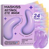 Maskiss Retinol Under-Eye Patches packaging promotes gift-ready presentation for skincare fans.