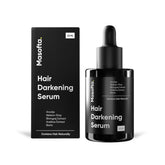 Masofta Anti Gray Hair Serum bottle with premium packaging for natural color boost.