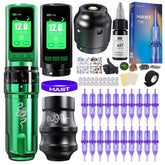 MAST TATTOO Fold Pro cordless Year of Snake Edition kit ready for reliable sessions.