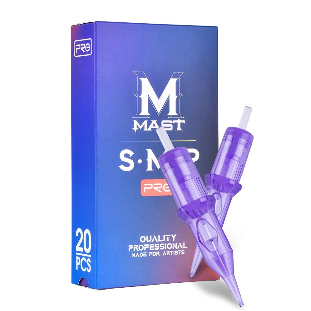 MAST TATTOO Mast Pro SMP 3 Round Liner 0.25mm cartridge for precise hair technique use