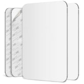 Mavoro 7x9 shaving mirror for shower with 3M adhesive and easy peel-and-stick installation