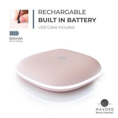 Mavoro USB-C rechargeable travel mirror for on-the-go touch-ups