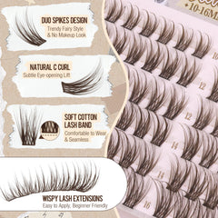 Mavphnee wispy design offering natural, feathery volume.