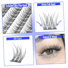 Mavphnee lash bond and seal provide secure, long-lasting adhesion.