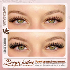 Mavphnee precision application tweezer included for easy lash placement.