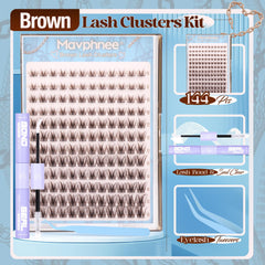 Mavphnee precision tweezers in use for accurate lash placement and control.