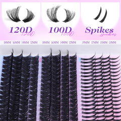 Mavphnee 120D ultra-dense lashes for bold fullness