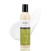 Max Green Alchemy Scalp Rescue Styling Gel bottle shows organic formula for flexible hold