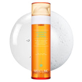 MAXCLINIC Calendula Biome Oil to Foam bottle setup showing all-in-one cleanser for makeup removal
