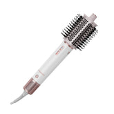 MaxGroom hair dryer brush 110k rpm motor speeds drying with powerful airflow.