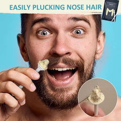 Maxpearl wax beads cream formula for brow and facial waxing with gentle control.