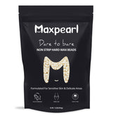 Maxpearl wax beads creamy film blend for gentle facial hair removal